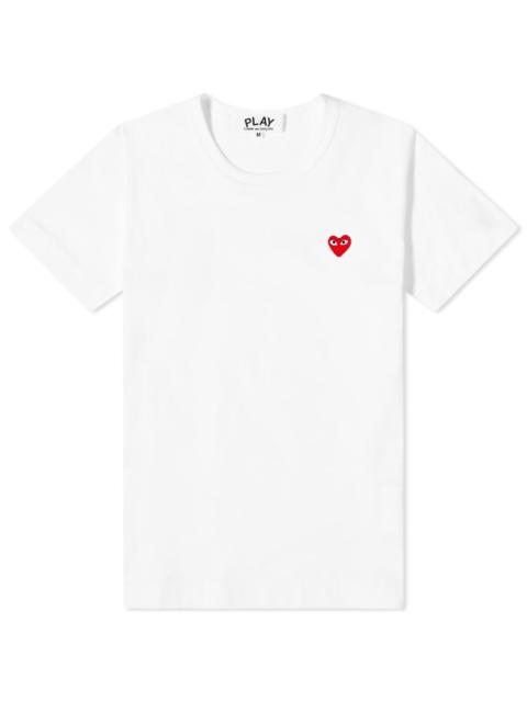 Comme des Garçons PLAY Comme des Garçons Play Womens's Little Red Heart Logo T-Shirt