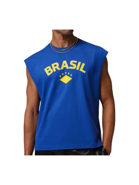 Jordan Air Jordan 2026 Sleeveless Graphic T-Shirt 'Old Royal' IF3906-417