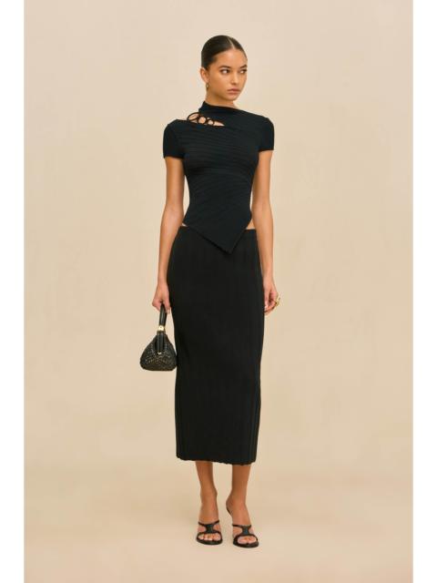 Cult Gaia MARLINE KNIT SKIRT