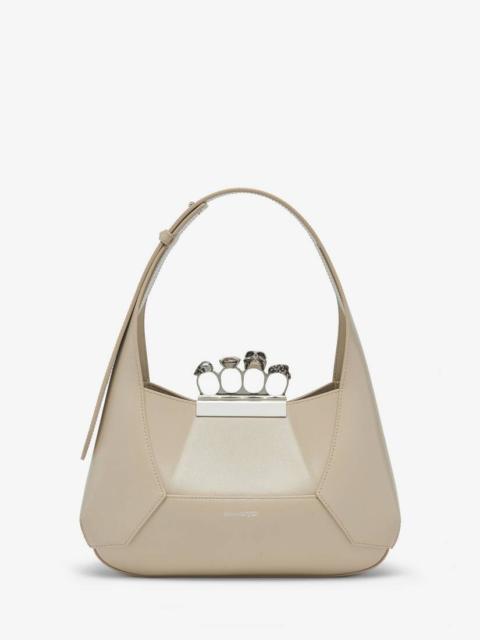 Women's The Jewelled Hobo Bag in Camel