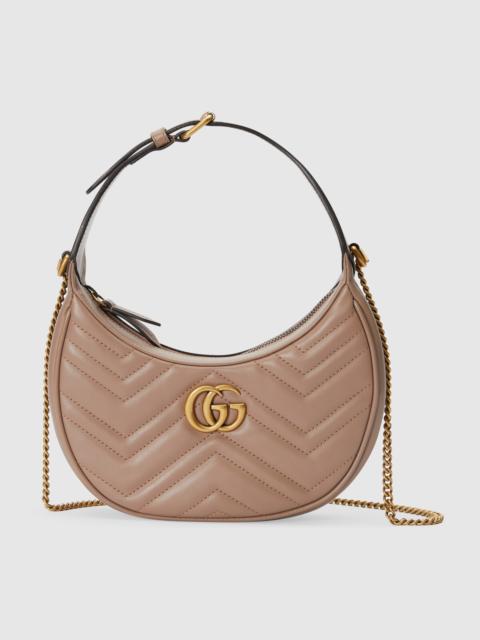 GG Marmont half-moon-shaped mini bag