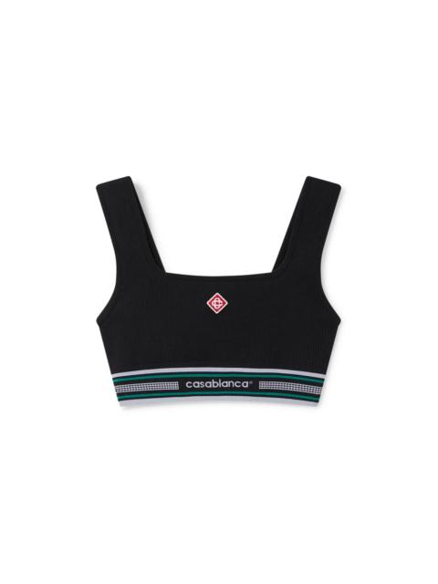 CASABLANCA Seamless Cropped Top