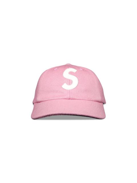 Supreme Wool S Logo 6-Panel 'Pink'