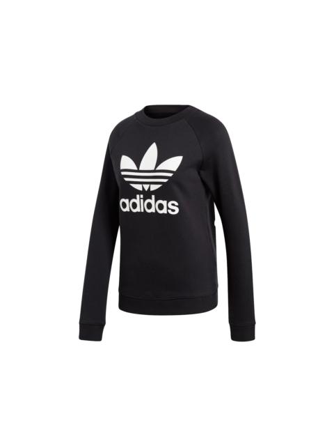 adidas adidas Trifoil Crewneck Sweatshirt Black/White