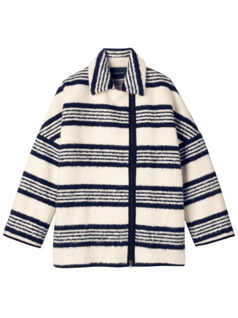Longchamp Fall-Winter 2023 Collection Coat Navy - OTHER
