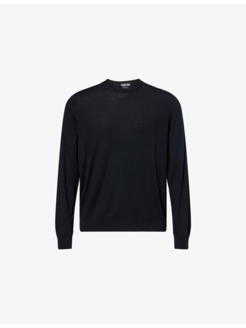 TOM FORD Crewneck Long-Sleeve Wool Jumper
