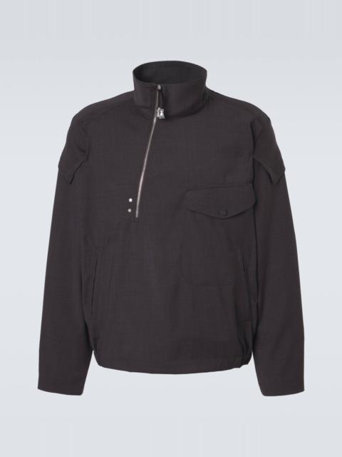 Kiko Kostadinov Farkas virgin wool jacket