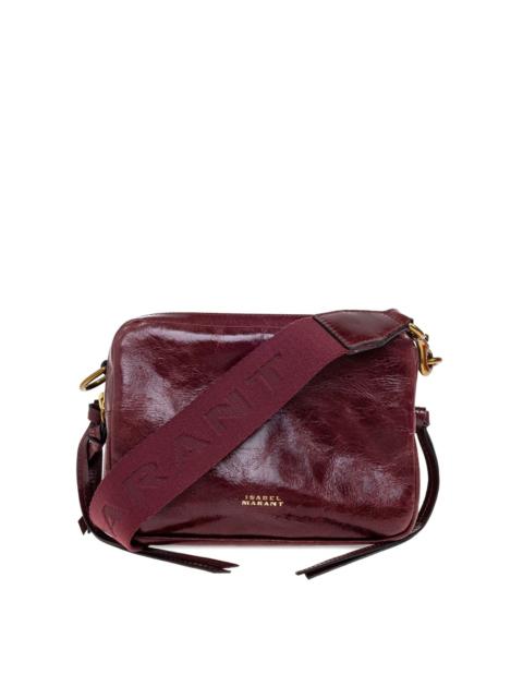 Isabel Marant Wardy Camera logo-detailed leather shoulder bag