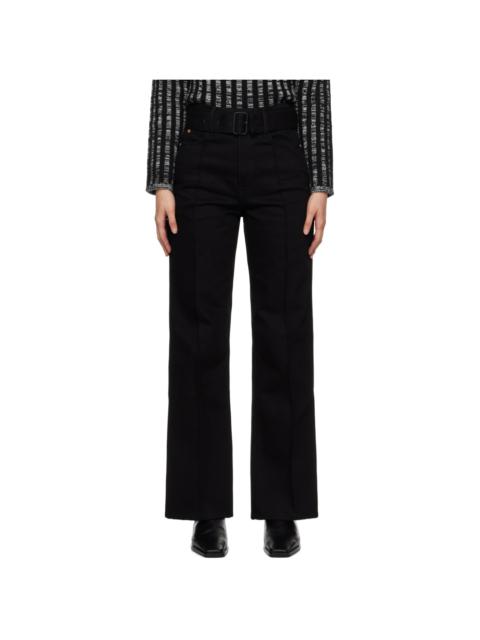 【関税込み】JOSEPH ブラック Draycott ジーンズ Black Draycott Jeans by Joseph on Sale