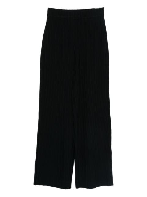Cult Gaia pinstripe-print trousers