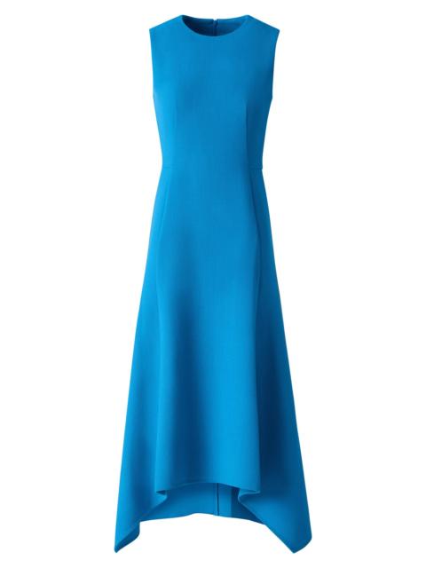 AKRIS Women's Double-Face Wool Crepe Midi-Dress - Twilight