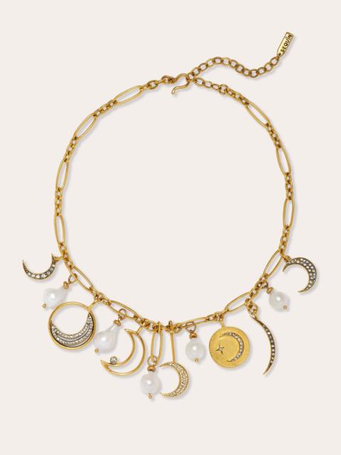 RAMY BROOK Crescent Charm Necklace