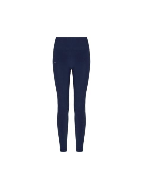 PANGAIA Women's 365 Cotton stretch Leggings - Navy