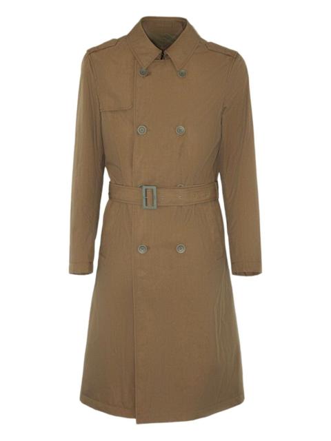 Herno double-breasted belted coat