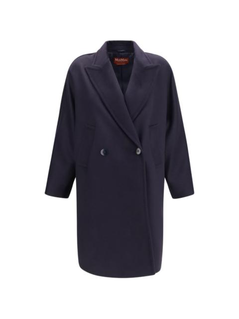Max Mara double-breasted notched-lapels coat
