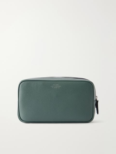 Smythson Panama Leather Jewelry Case