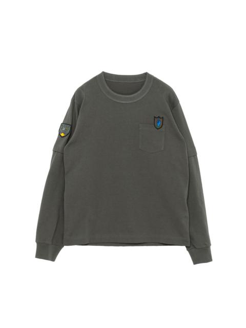 sacai sacai Gonz Patch L/S T-Shirt