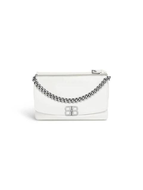 Women's Bb Soft Large Flap Bag  in Optic White