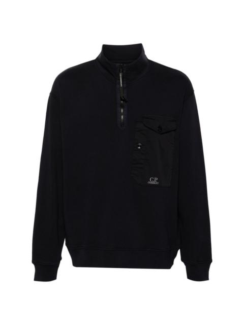 C.P. Company patch-pocket cotton sweatshirt