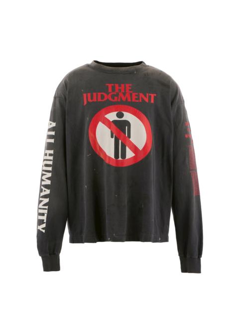 SAINT M×××××× LS TEE/THE JUDGMENT / BLK