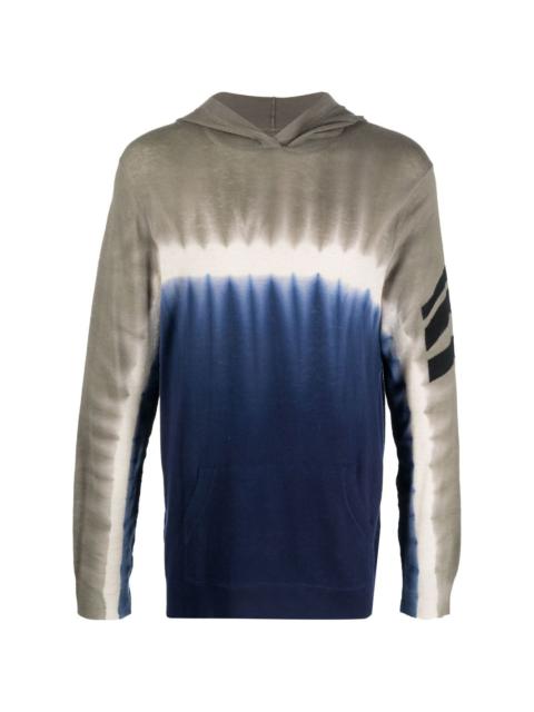 Zadig & Voltaire tie-dye cashmere hoodie