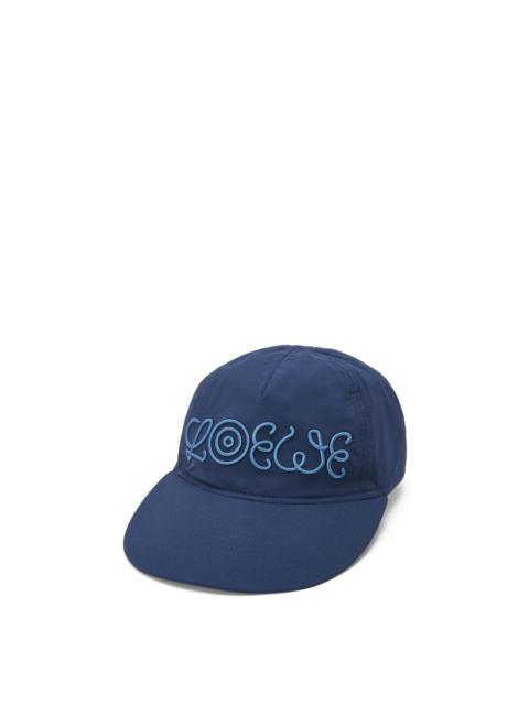 Loewe Long visor cap in recycled nylon