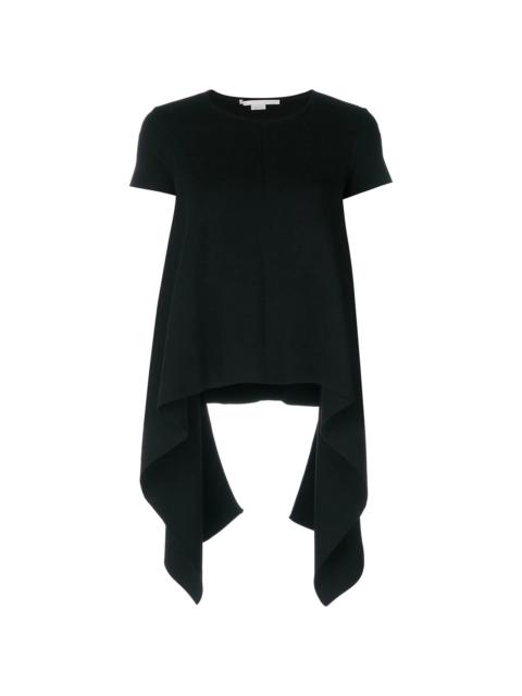 Stella McCartney compact knit handkerchief T-shirt