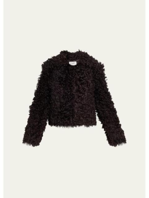 TWP Sylvia Curly Shearling Jacket