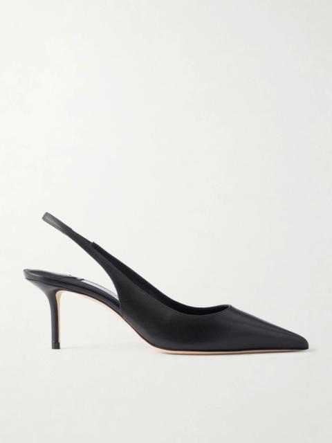 JIMMY CHOO Love 65 leather pumps Black
