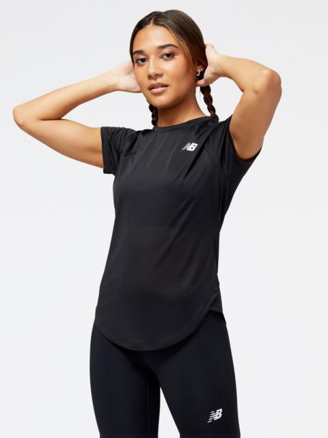 New Balance Accelerate Short Sleeve Top