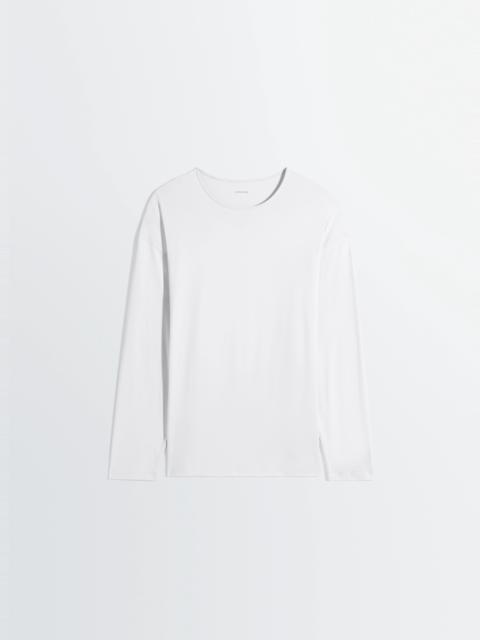 Lemaire LONG-SLEEVED T-SHIRT IN COTTON SILK INTERLOCK