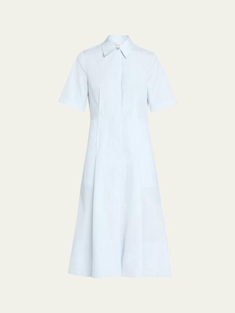 Vince Canvas Tape Shirtdress