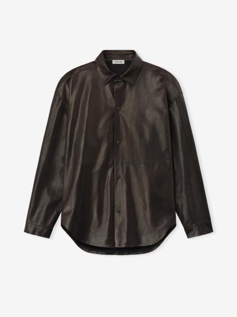 Fear of God Leather Relaxed Shirt
