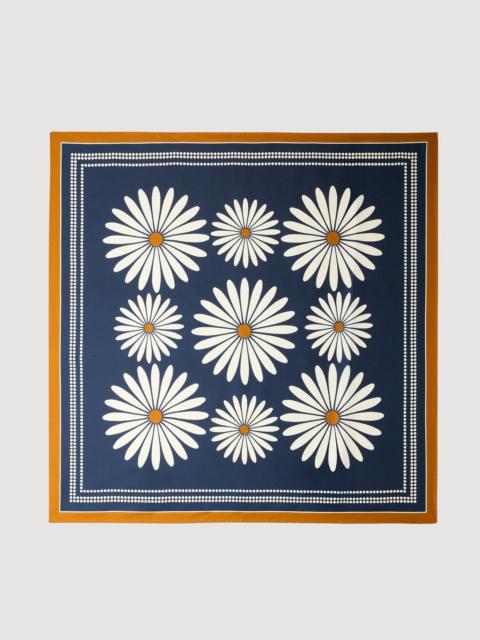 Sandro FLORAL SILK SCARF