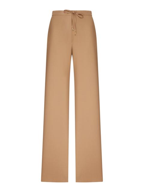 Max Mara Studio WOOL DRAWSTRING TROUSERS
