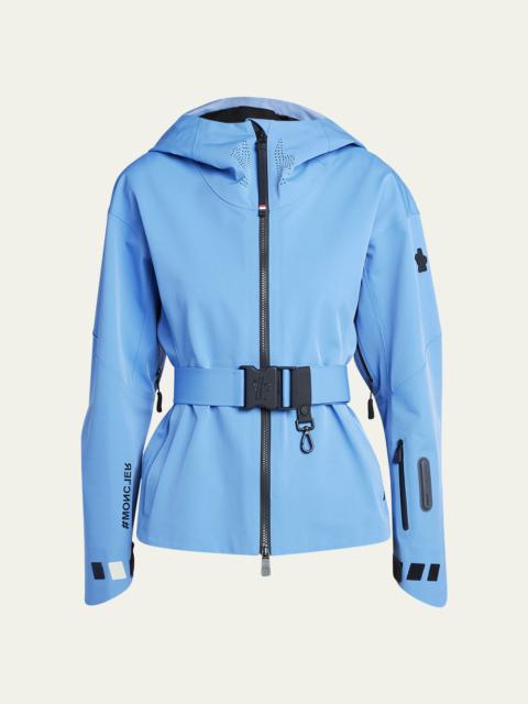 Moncler Grenoble Teche Belted Parka Jacket