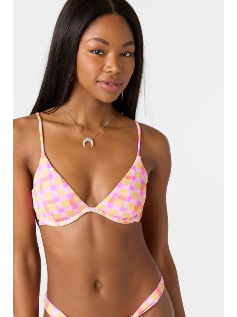O'Neill Windsor Plaid Honopu Top