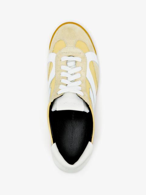 Track Sneakers in Slick Nappa