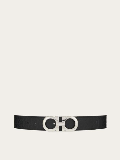 FERRAGAMO Reversible and adjustable Gancini belt