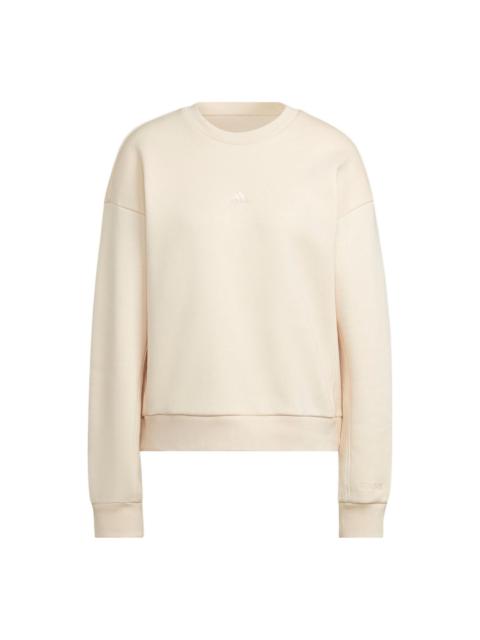 (WMNS) adidas All Szn Sweatshirt 'Beige' HN4220