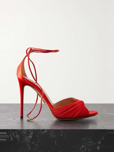 Bellini Beauty 105 twisted satin sandals