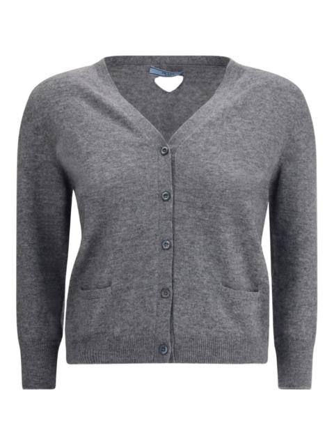Prada V-neck buttoned cardigan