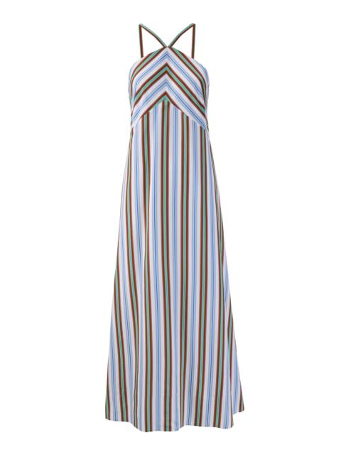 ROSIE ASSOULIN Call Me Maybe Draped Maxi Dress