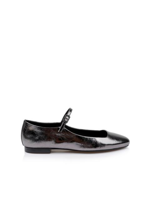 L'AGENCE Edelie Leather Flat