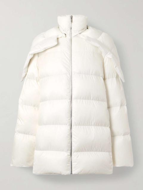 Moncler + Moncler Cyclopic Quilted Padded Shell Hooded Down Jacket