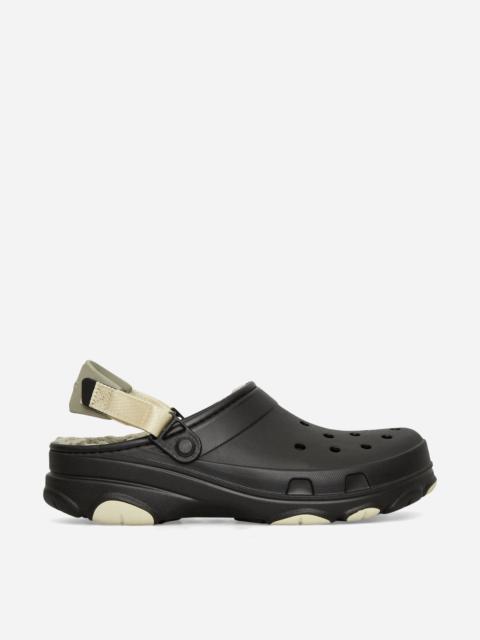 crocs All Terrain Lined Clogs Black