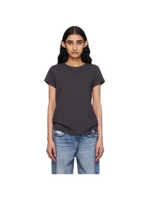 rag & bone Black 'The Slub' T-Shirt