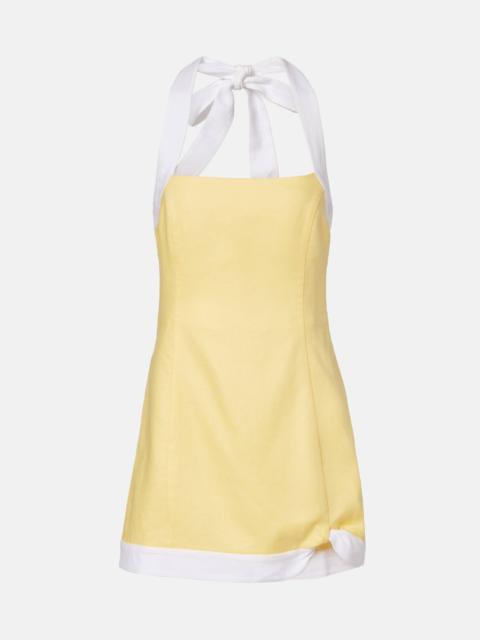 SIR. Linen minidress