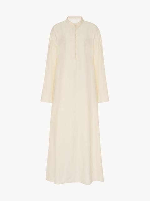 The Row Millen Dress in Cupro