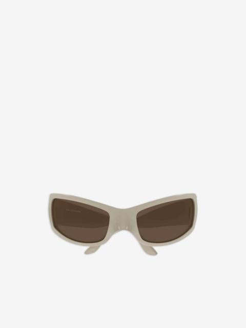 BALENCIAGA geometric-frame sunglasses